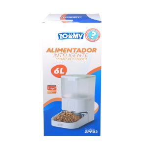 alimentador para perros y gatos